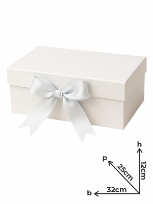 Box Regalo Rigida Grande Bianca