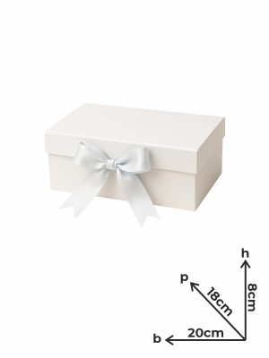 Box Regalo Rigida Piccola Bianca