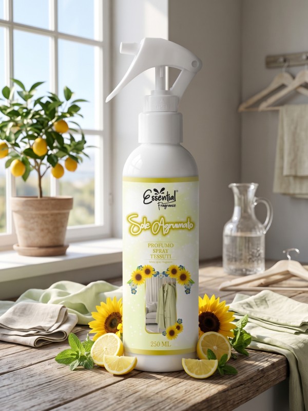 Essential Fragrance Tessuto Spray Sole Agrumato 250ml