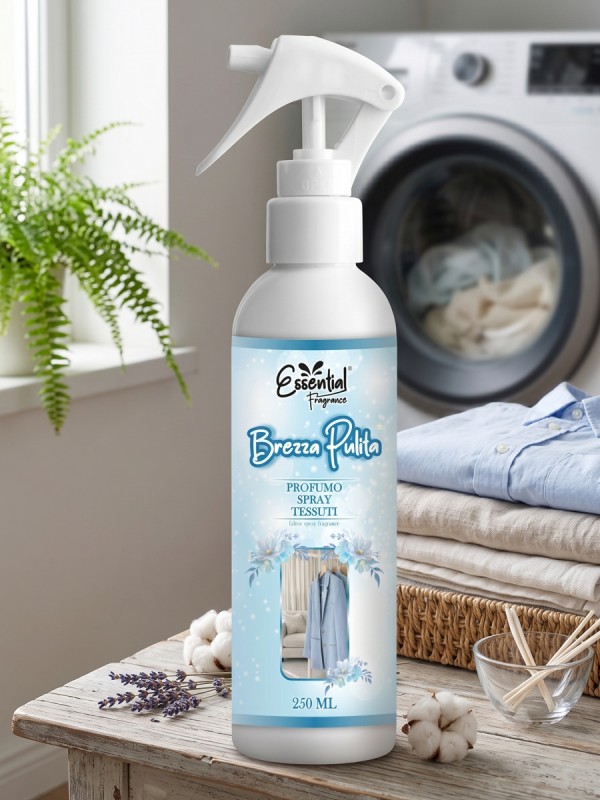 Essential Fragrance Tessuto Spray Brezza Pulita 250ml