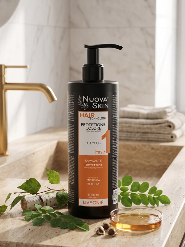 Nuova Skin Shampoo Protezione Colore Ravvivante 1000ml