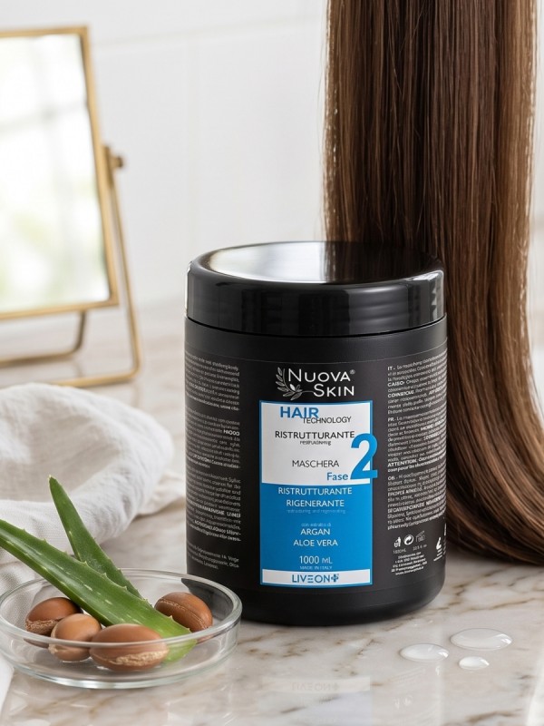 Nuova Skin Maschera Ristrutturante Lisci Fortificante 1000ml