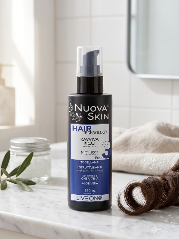Nuova Skin Mousse Ricci Volumizzante 150ml