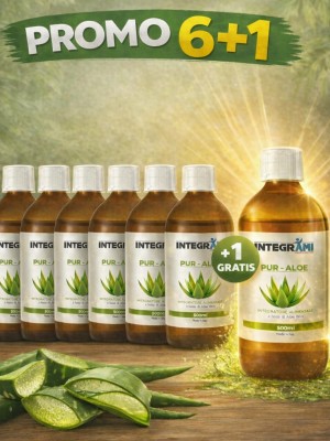 Integrami PUR-ALOE 500ml Integratore Alimentare [ 6pz + 1 Omaggio ]