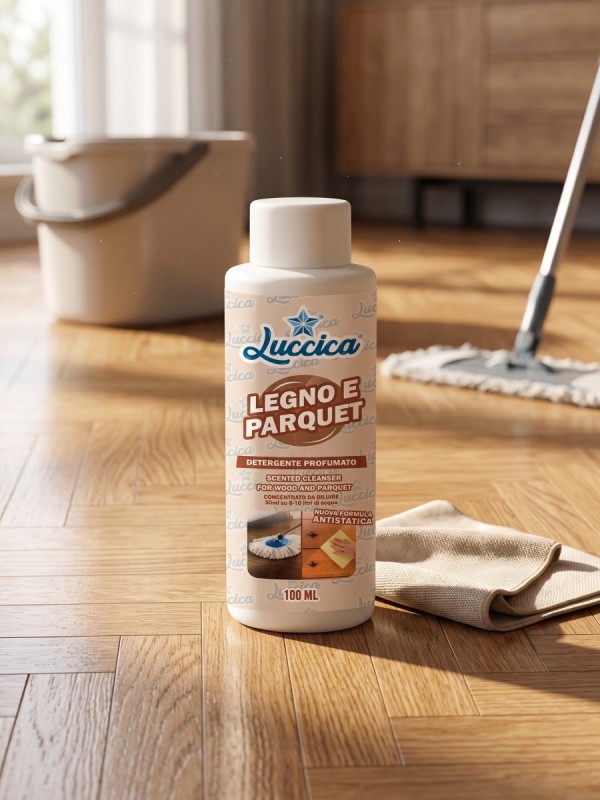 Luccica Detergente Profumato Superfici LEGNO E PARQUET 100ml