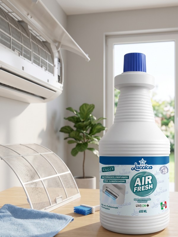 Luccica Detergente Igienizzante Profumato Climatizzatori AIR FRESH 600ml