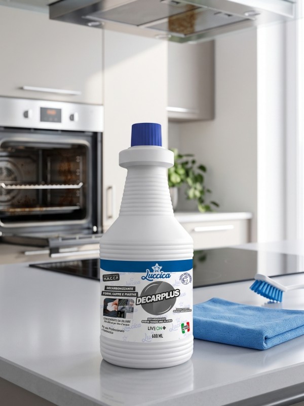 Luccica Decarbonizzante Forni Cappe e Piastre DECARPLUS 600ml