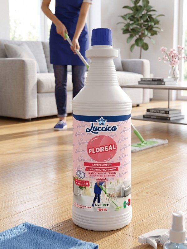Luccica Lavapavimenti Lucidante Profumato FLOREAL 1000ml