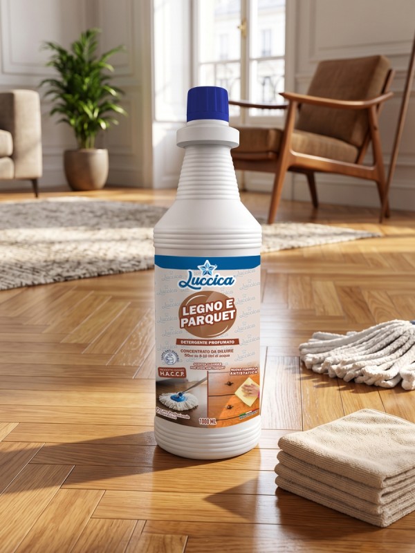 Luccica Detergente Profumato Superfici LEGNO E PARQUET 1000ml