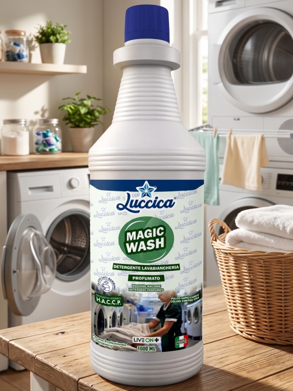 Luccica Detergente Lavabiancheria Profumato MAGIC WASH 1000ml