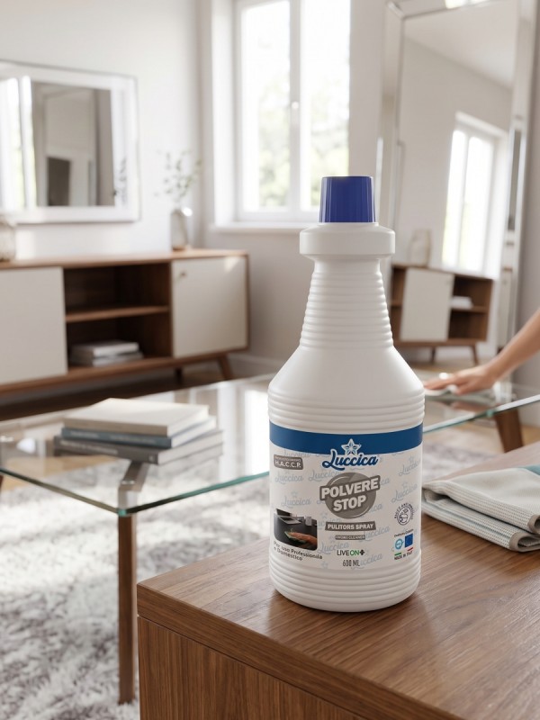 Luccica Pulitore Spray POLVERE STOP 600ml