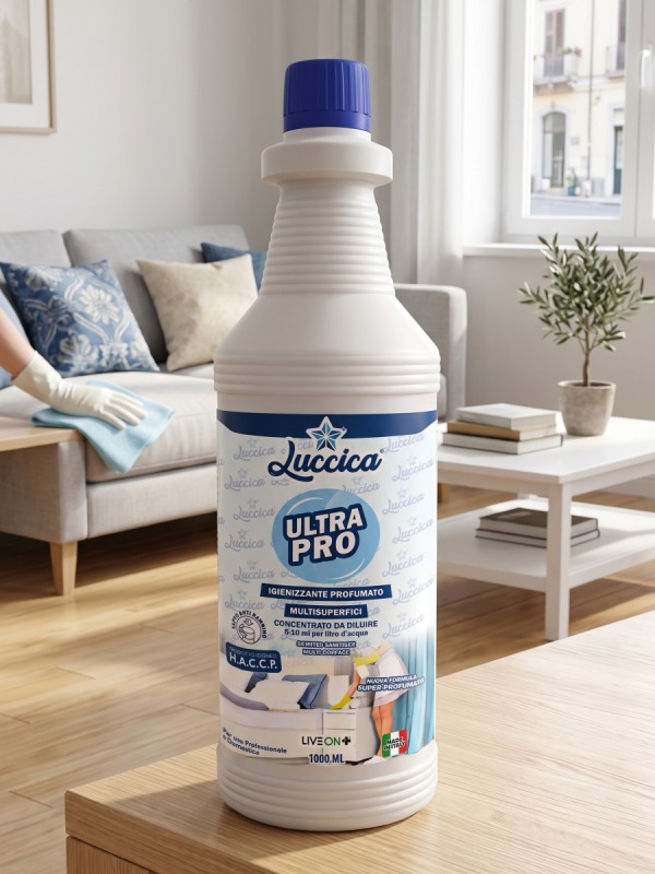 Luccica Igienizzante Profumato Multisuperfici ULTRA PRO 1000ml