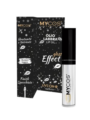 MYCOS Cosmetics Olio Labbra - Lip Oil Gloss Effect N.01