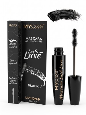 MYCOS Cosmetics Mascara Lash Luxe - BLACK