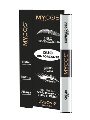 MYCOS Cosmetics Siero Rinforzante Ciglia E Sopracciglia - Strengthening Serum