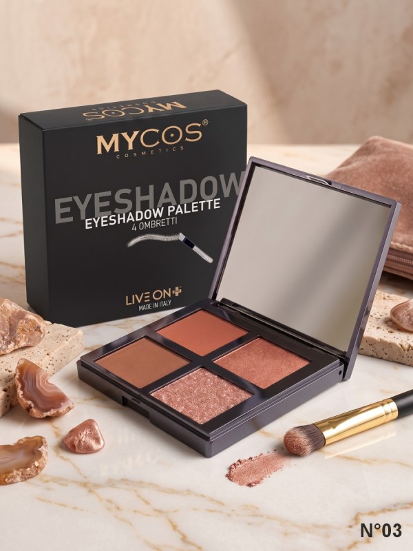 MYCOS Cosmetics Palette 4 Ombretti - Eyeshadow Palette N.03
