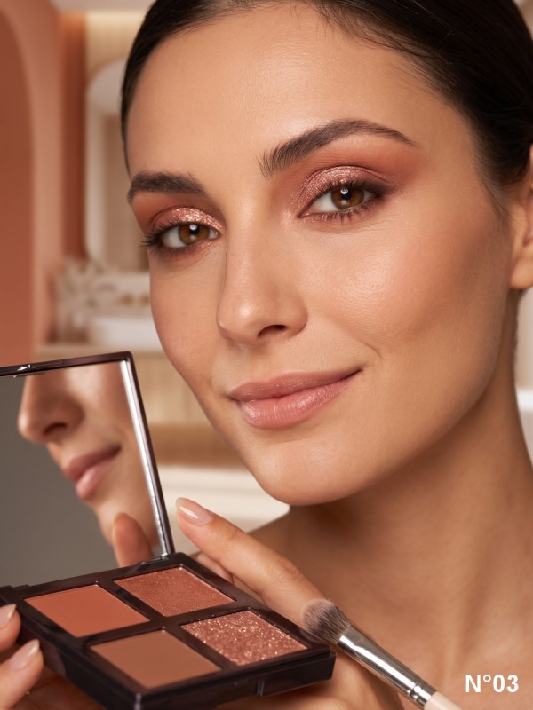 MYCOS Cosmetics Palette 4 Ombretti - Eyeshadow Palette N.03