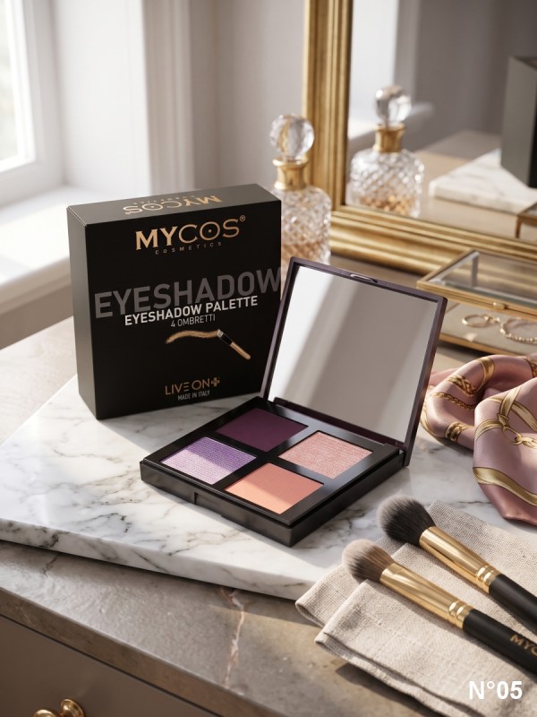 MYCOS Cosmetics Palette 4 Ombretti - Eyeshadow Palette N.05