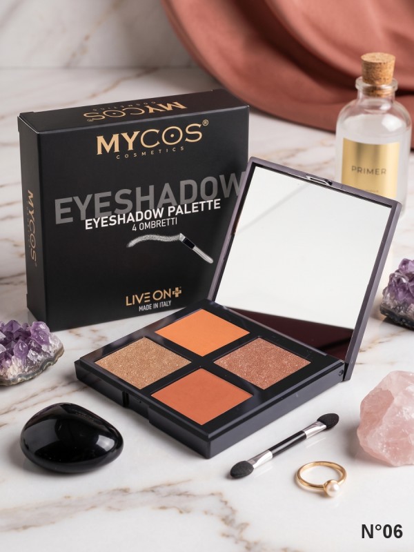 MYCOS Cosmetics Palette 4 Ombretti - Eyeshadow Palette N.06