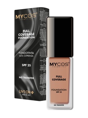 MYCOS Cosmetics Fondotinta Fluido 30ml SPF25 - Full Coverage N.04