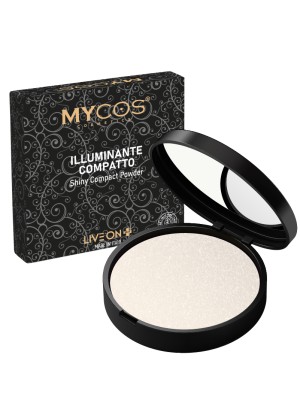 MYCOS Cosmetics Illuminante Compatto - Shiny Powder N.01