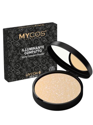 MYCOS Cosmetics Illuminante Compatto - Shiny Powder N.02