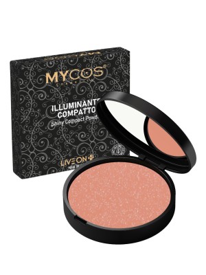 MYCOS Cosmetics Illuminante Compatto - Shiny Powder N.04