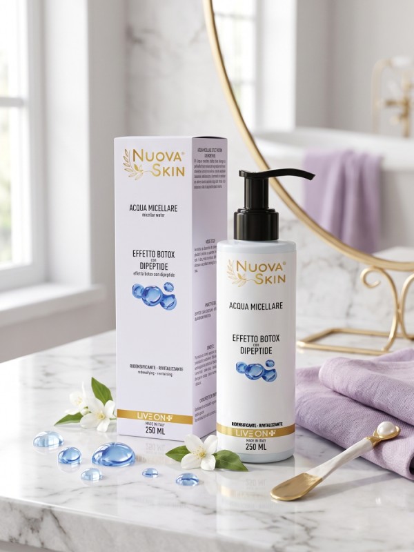 Nuova Skin Acqua Micellare Botox con Dipeptide 250ml