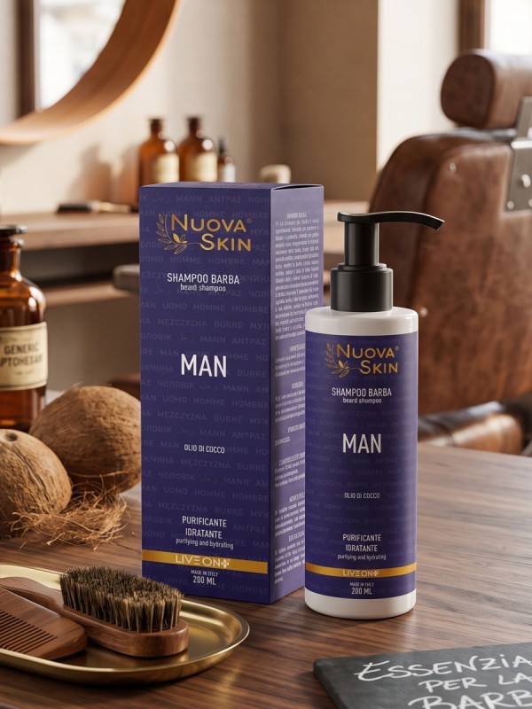 Nuova Skin MAN Shampoo Barba 200ml