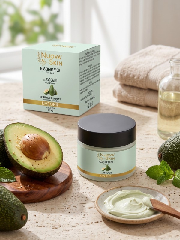 Nuova Skin Maschera Viso all'Avocado 50ml