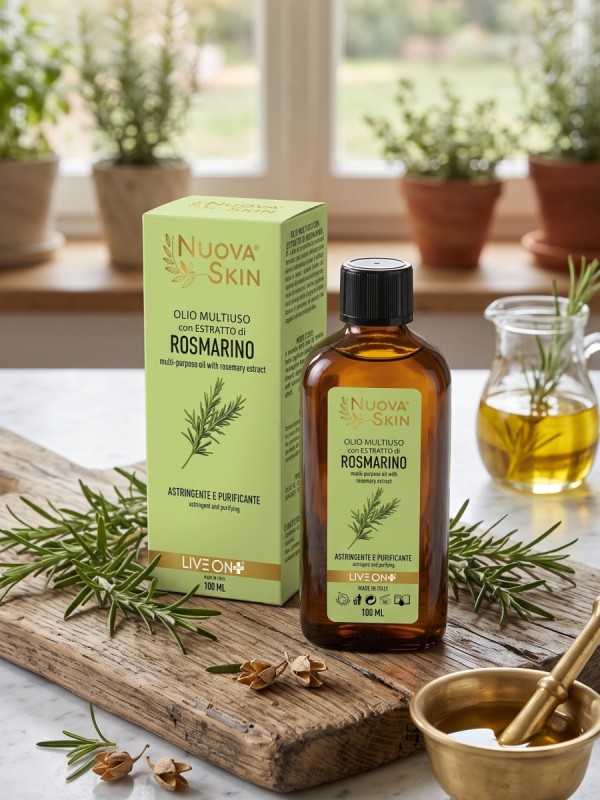 Nuova Skin Olio Multiuso con Estratto di Rosmarino 100ml