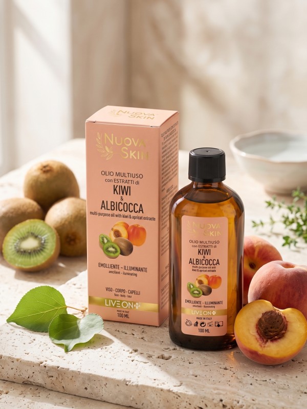 Nuova Skin Olio Multiuso con Estratti di Kiwi & Albicocca 100ml
