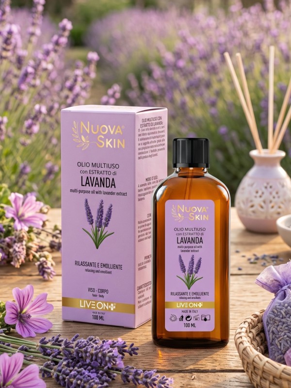 Nuova Skin Olio Multiuso con Estratto di Lavanda 100ml