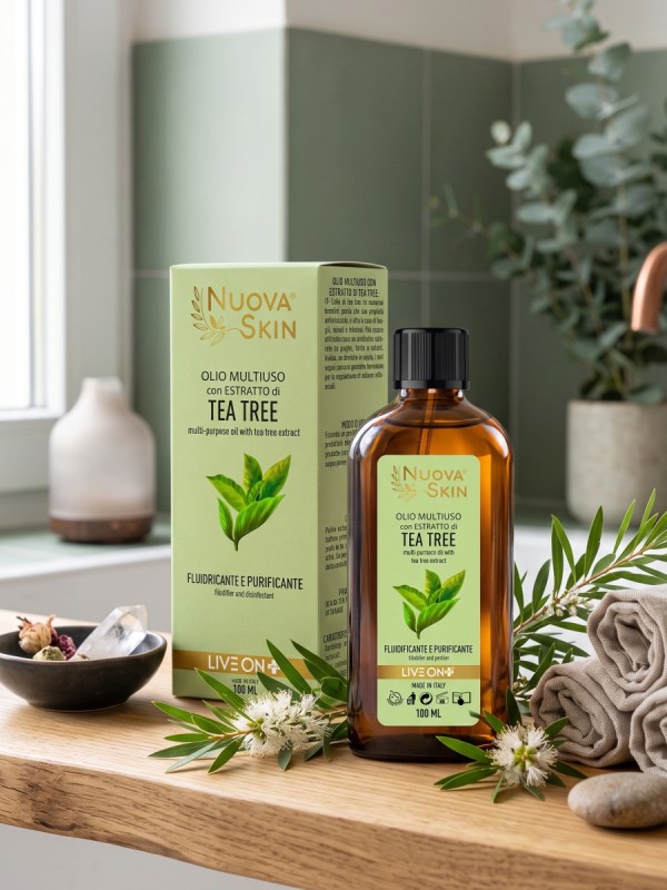 Nuova Skin Olio Multiuso con Estratto di Tea Tree 100ml