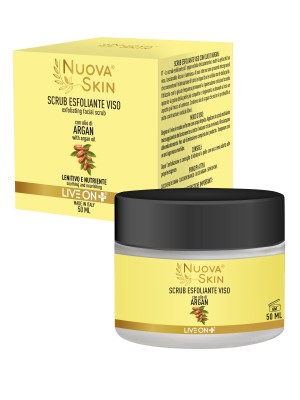 Nuova Skin Scrub Esfoliante Viso Argan 50ml