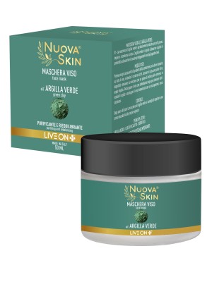 Nuova Skin Maschera Viso al Fango all'Argilla Verde 50ml