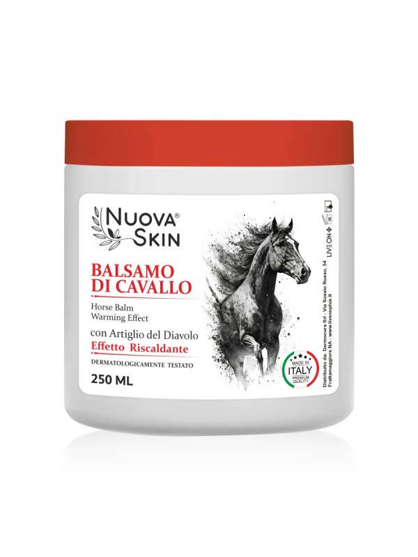 Nuova Skin Balsamo di Cavallo con Artiglio del Diavolo Effetto Caldo 250ml
