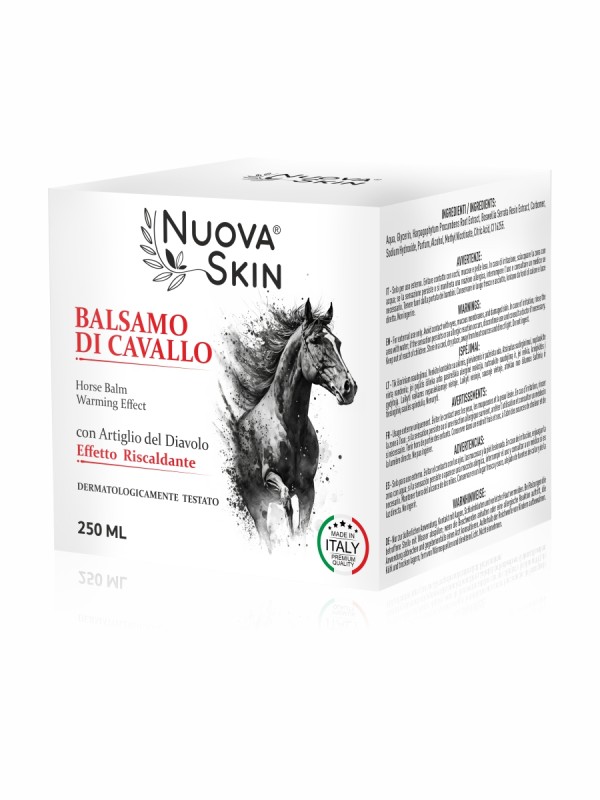 Nuova Skin Balsamo di Cavallo con Artiglio del Diavolo Effetto Caldo 250ml