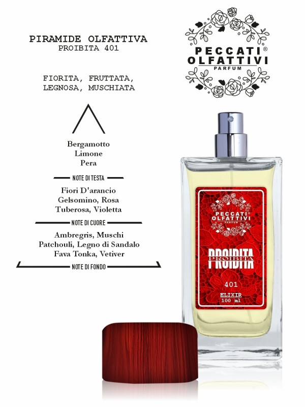Peccati Olfattivi Proibita 401 ELIXIR 100ml PARFUM