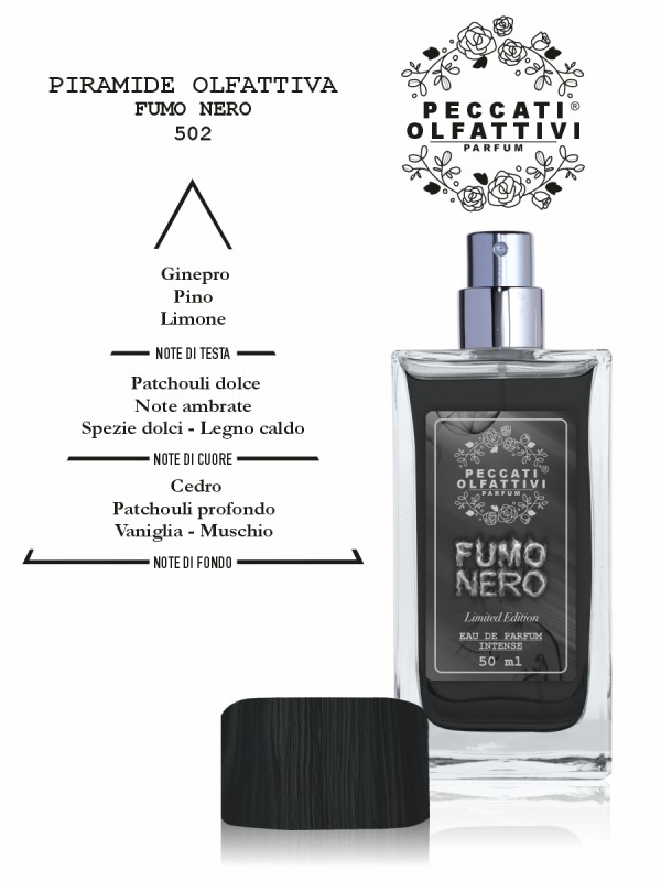 Peccati Olfattivi Fumo Nero 502 LUX PACK EDP INTENSE 50ML + 3ML LIMITED EDIT