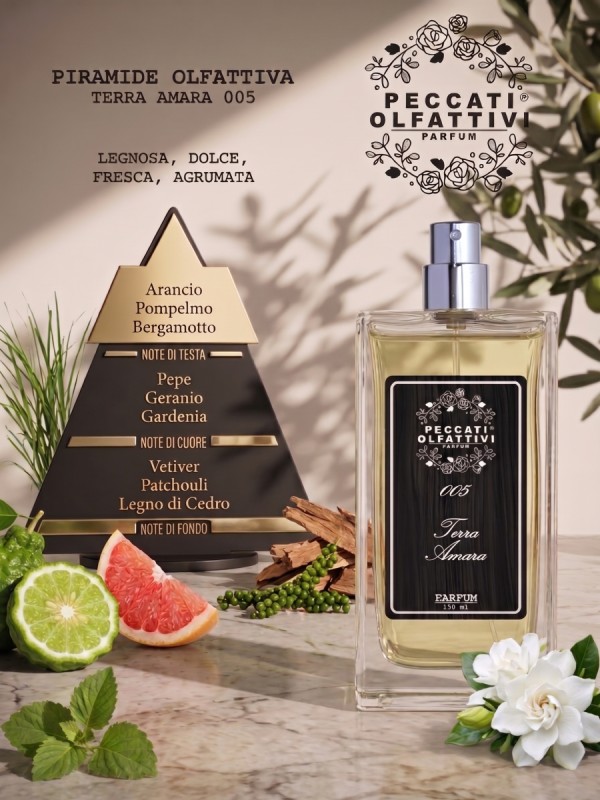 Peccati Olfattivi Terra Amara 005 MAN 100ml PARFUM