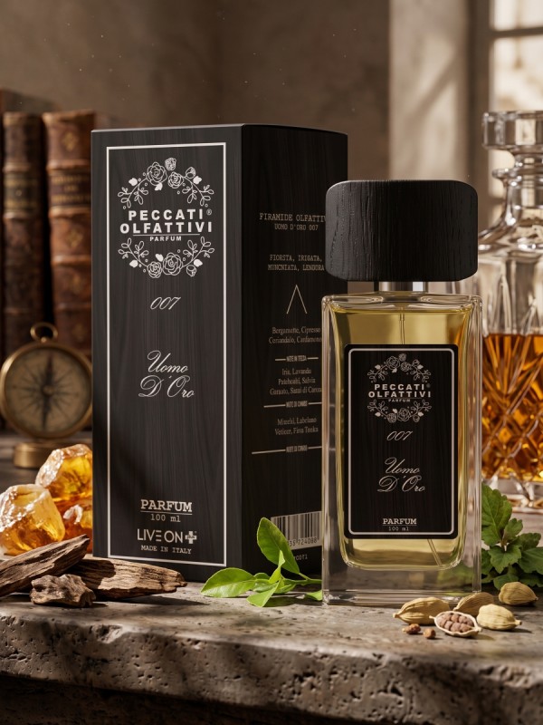 Peccati Olfattivi Uomo d'Oro 007 MAN 100ml PARFUM