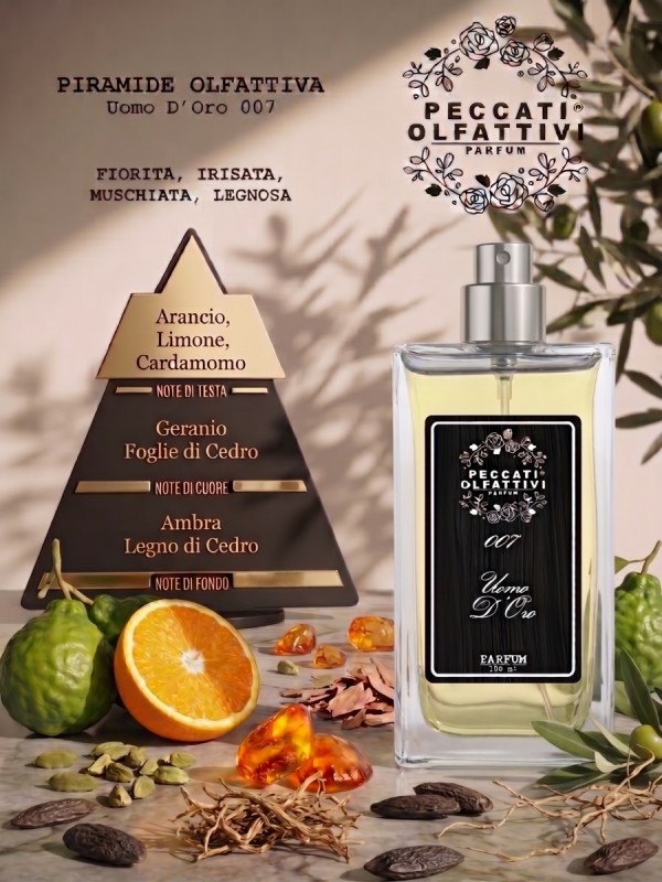 Peccati Olfattivi Uomo d'Oro 007 MAN 100ml PARFUM