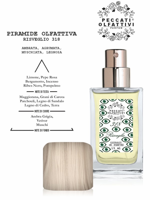 Peccati Olfattivi Risveglio 318 NICHES 15ml EXTRAIT DE PARFUM
