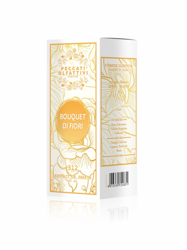 Peccati Olfattivi Bouquet di Fiori 312 NICHES 30ml EXTRAIT DE PARFUM