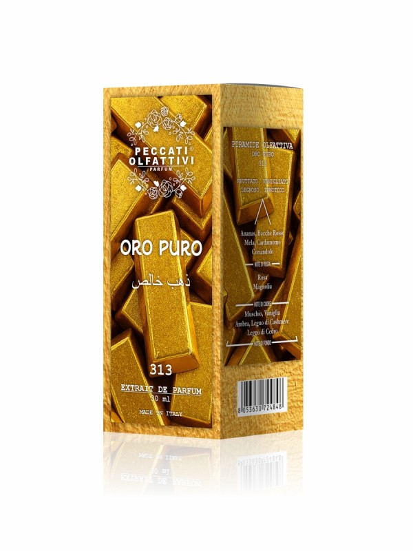 Peccati Olfattivi Oro Puro 313 NICHES 30ml EXTRAIT DE PARFUM