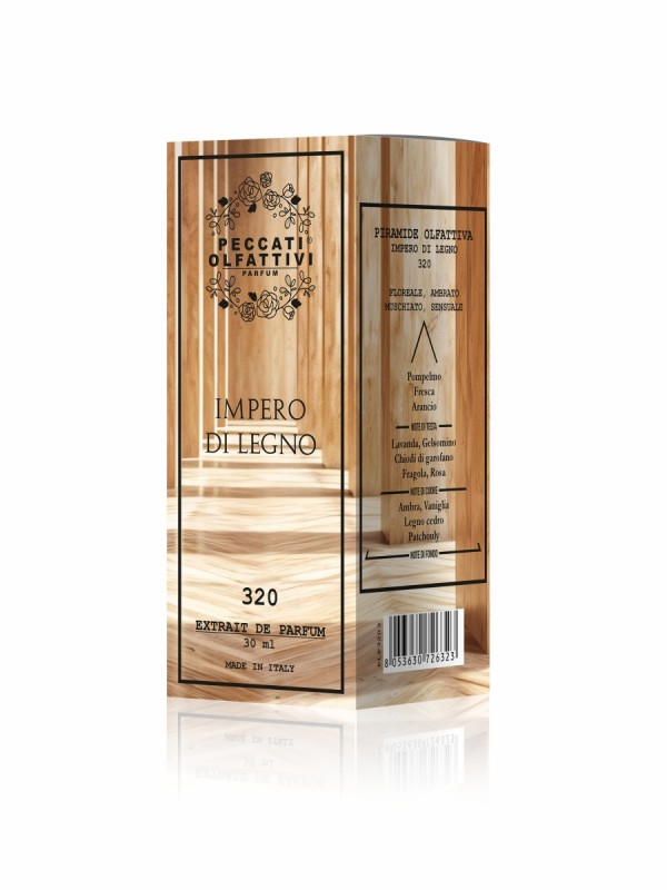 Peccati Olfattivi Impero di Legno 320 NICHES 30ml EXTRAIT DE PARFUM