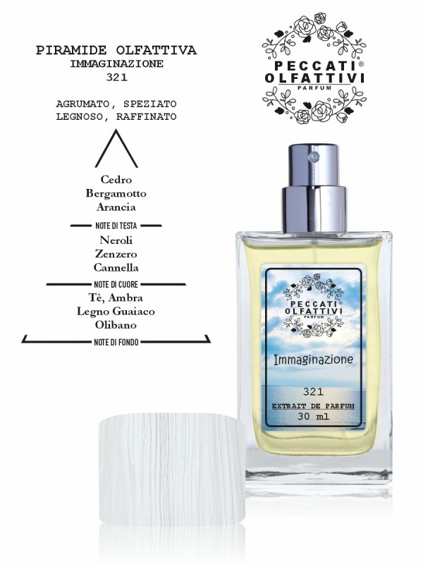 Peccati Olfattivi Immaginazione 321 NICHES 30ml EXTRAIT DE PARFUM