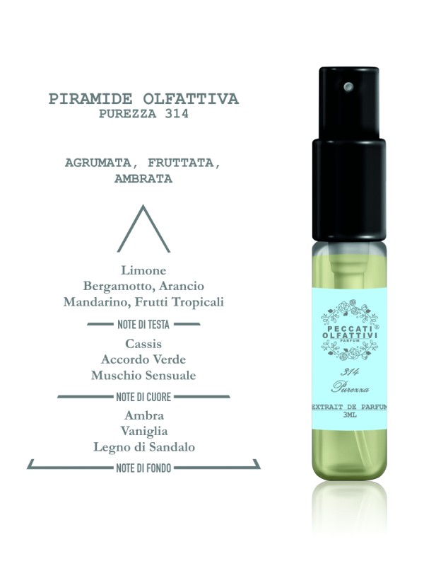 Peccati Olfattivi Purezza 314 NICHES 3ml EXTRAIT DE PARFUM