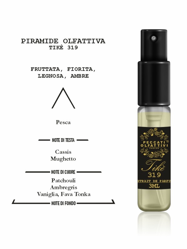 Peccati Olfattivi Tikè 319 NICHES 3ml EXTRAIT DE PARFUM